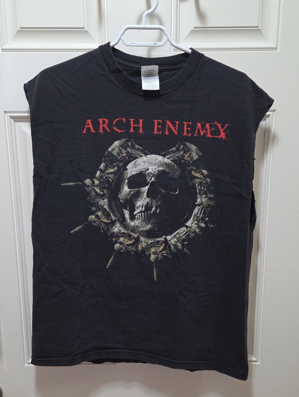 2008 Arch Enemy 'Nemesis' Graphic Band Tee - Men's Sleeveless Shirt
